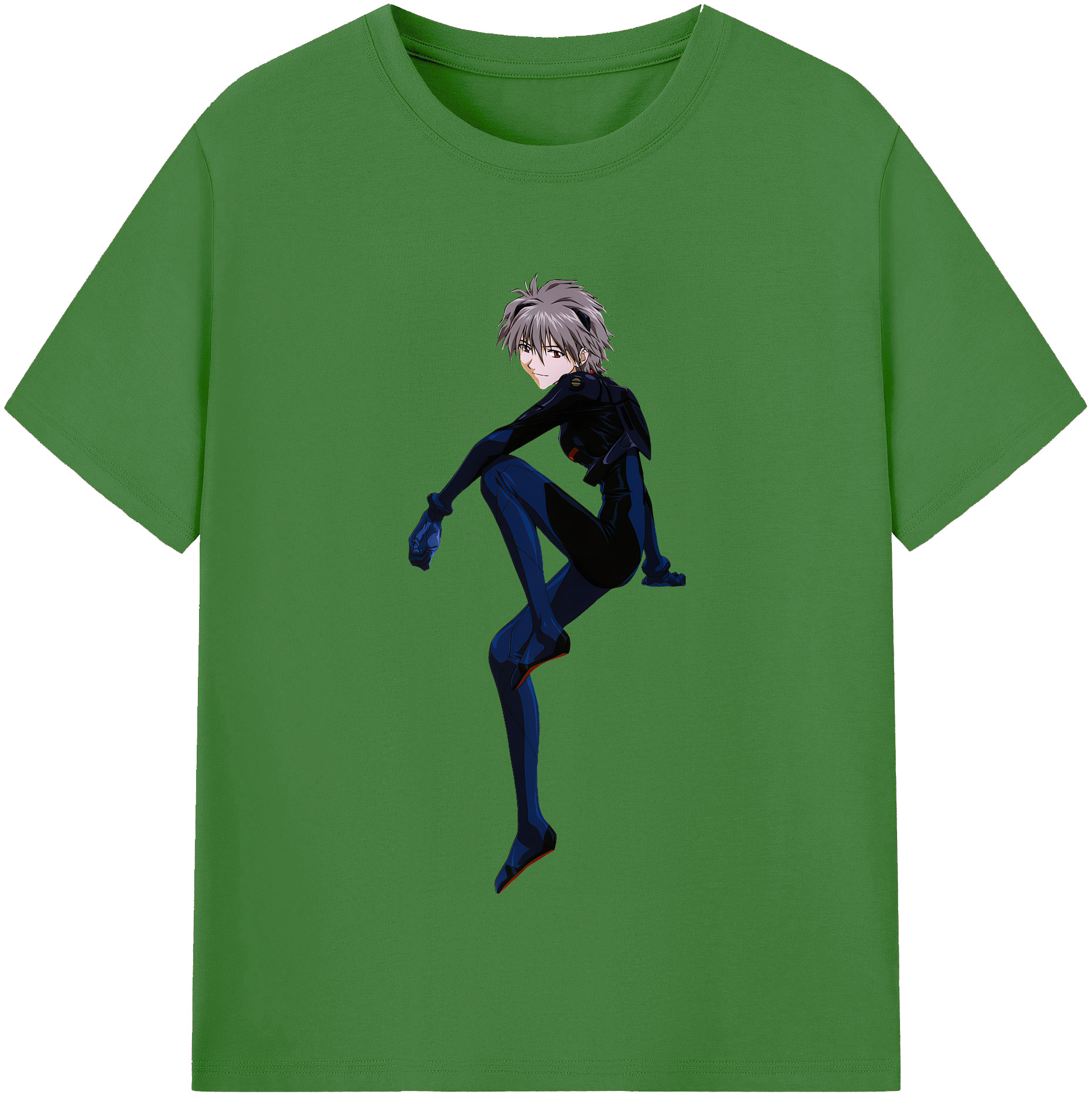（画像用） EVA 新世紀エヴァンゲリオン レディースカジュアルプリントTシャツ（綿100％）